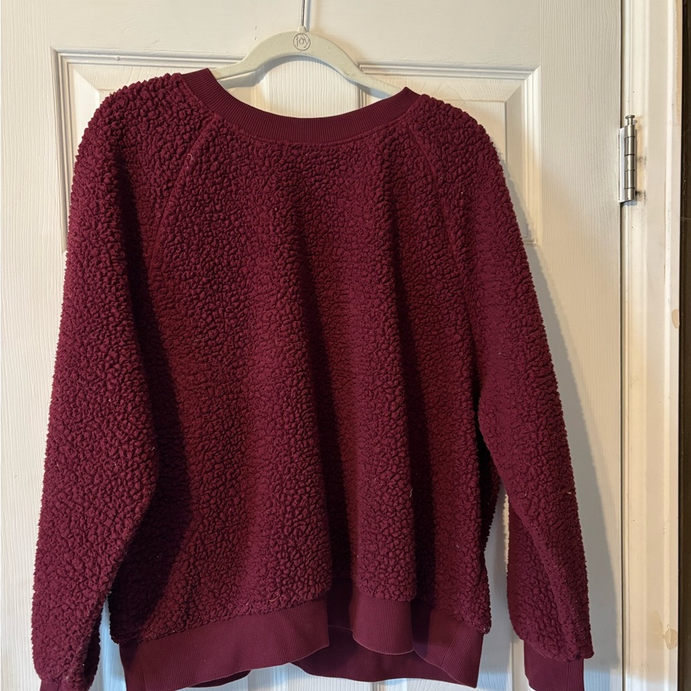 Women's Burgundy Sweater